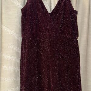 Elegant Burgundy Jumpsuit